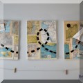 A10. Map triptych. 